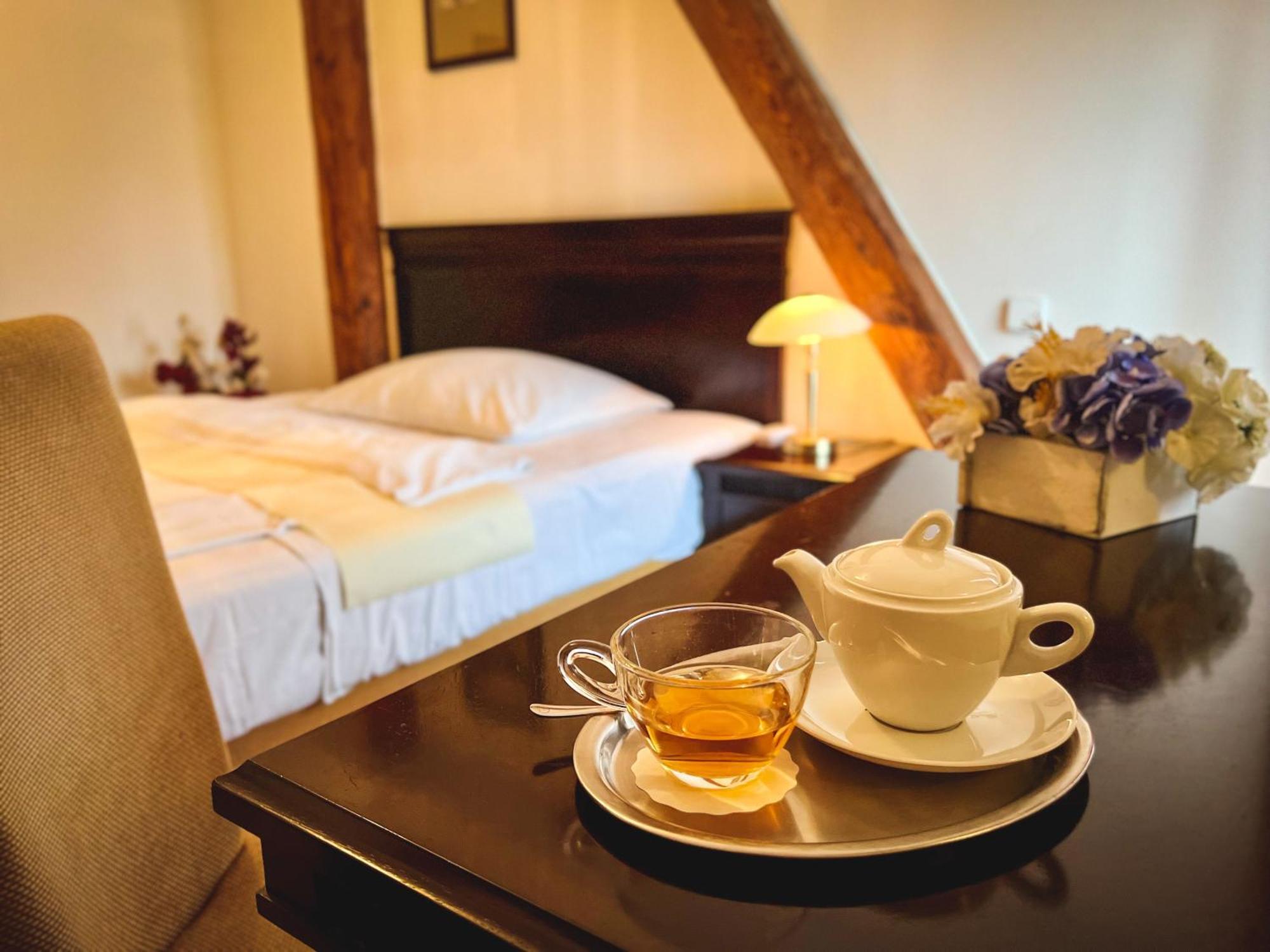 Hotel U Zeleneho Stromu Nepomuk Bagian luar foto