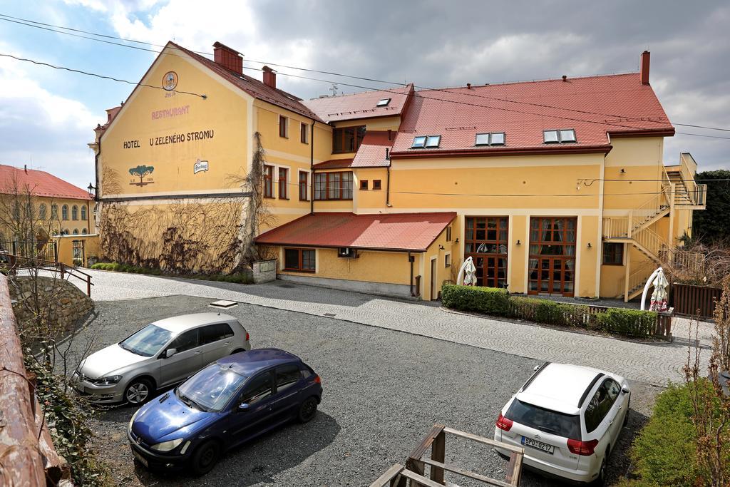 Hotel U Zeleneho Stromu Nepomuk Bagian luar foto